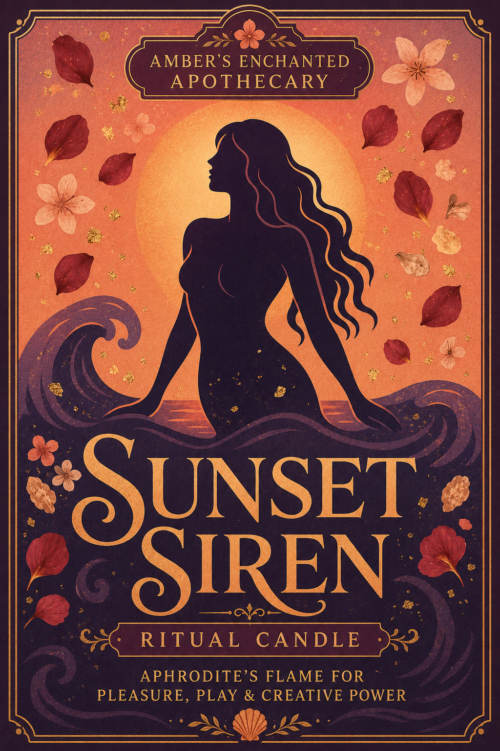 Sunset Siren Ritual Candle