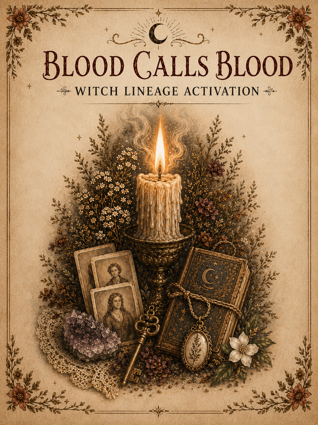 Blood Calls Blood- Ancestor Spell Powder