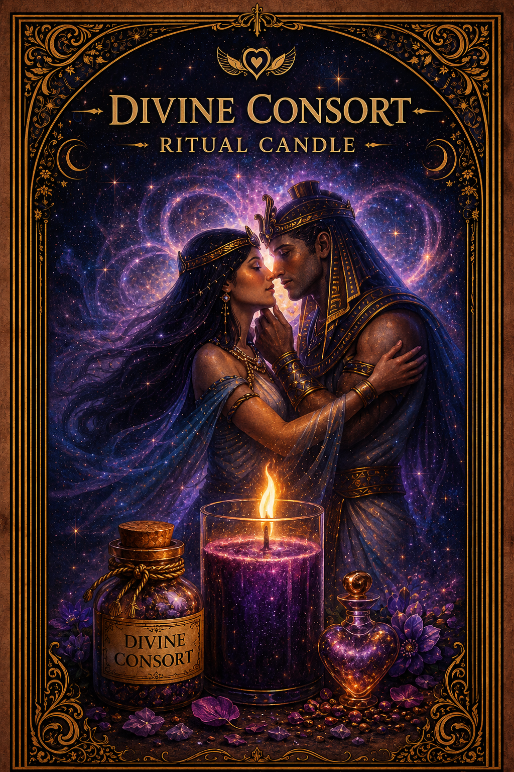 Divine Consort Soulmate Ritual Candle