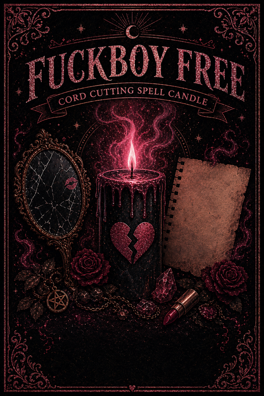 Fuckboy Free - Cord Cutting - Spell Candle