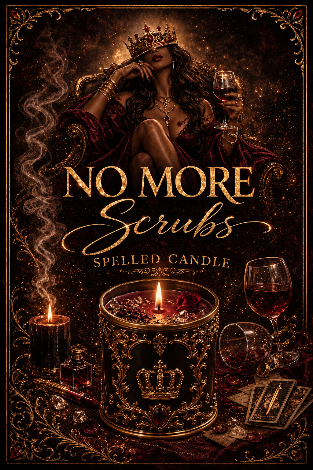 No More Scrubs - Spell Candle
